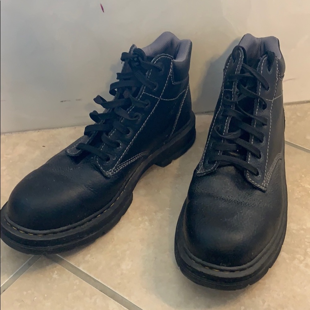 High top Leather men’s shoes
